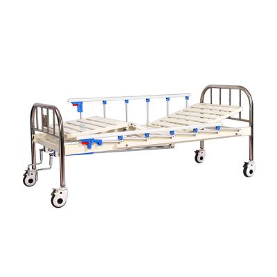 China Hospital Beds Metal Quality Assurance Sale Ss Crank Head And Foot Panel 2 Features for sale