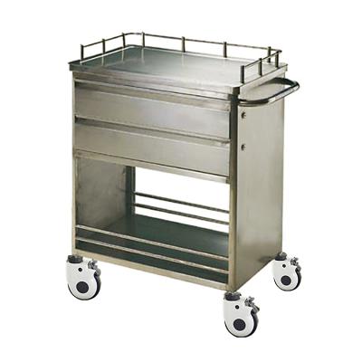 China Factory Direct Selling Stainless Steel Traditional Hospital Whole Medical Furniture Trolley Medical Trolley for sale