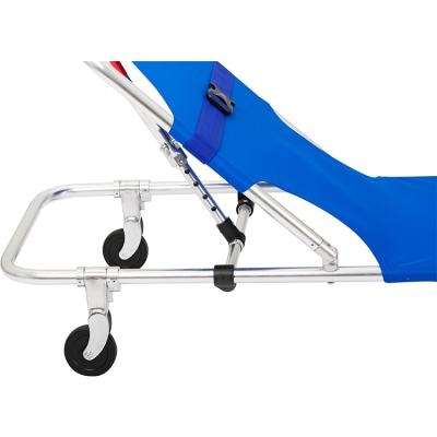 China Carry Injured Or Sick Person Low Price Aluminum Alloy Small Sizes Folding Ambulance Rescue Stretcher For Ambulance for sale