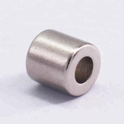 China Large industrial magnet magnetization neodymium radial ring magnet with cheap price for sale