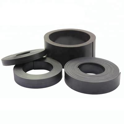 China Rubber Magnets Industrial Custom Flexible Magnet Double Side Magnetized Strips for sale