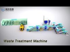 Multipurpose Waste Treatment Machine Continuous Processing PLC Control