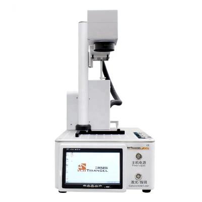 China M-triangle PAGE of phone screen repair ones fiber laser repair markers machine for lcd panel mobile phone for sale