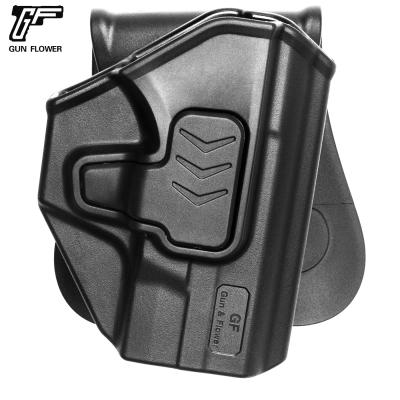 China Polymer Gun&Flower Black OWB Polymer Index Release Gun/Gun Holster/Pistol For MPs for sale