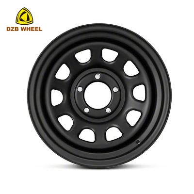 China 16 Inch Steel Wheel Edges 16X6 Rim Of 10 Daytona Car Wheels for sale