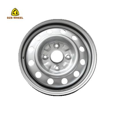 China Steel Passenger 13*5J 4-114.3 Steel Car Wheel Customized Silver Or Black Snow Wheel for sale