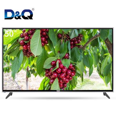 China PORTABLE TV RTS-Hot Sale 50 inch Explosion-proof flat screen tv android smart television led 4k hd tv for sale