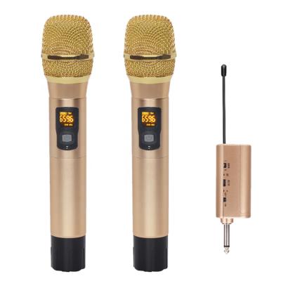 China Stereo Clear Loud Nature Perfect Sound Universal Practices Sing Along Mic Studio Condenser Karaoke Wireless Professional Dynamic Microphone for sale