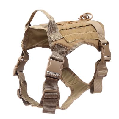 China Custom Strong and Strong Water Resistant Military Dog Tactical Vest, Army Dog Training Tactical Harness for sale