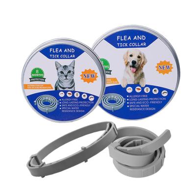 China Viable Hot Sale Adjustable Mosquito Manufacturers Anti-flea Silicone Repellent Dog Collar for sale