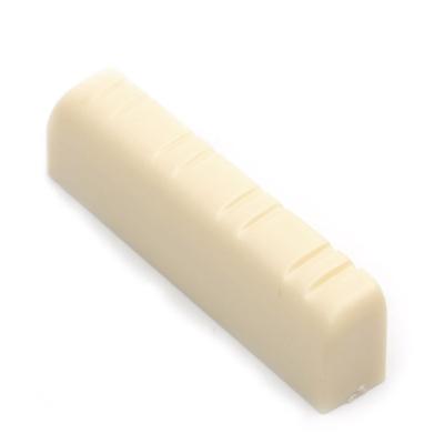 China GUITAR Plastic Ivory 34x6x9-8.5MM  Mandolin Nuts for Mandolin Parts for sale