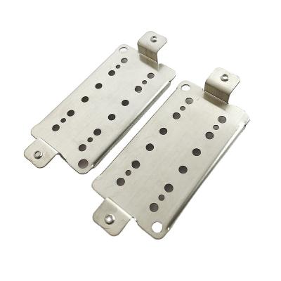 China 6 string 49.2mm 50mm 52mm 3/48 US standard nickel silver LP Humbucker Guitar Pickup baseplate for custom pickup parts for sale