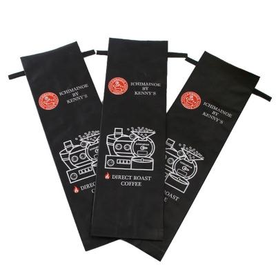 China 100g 250g 340g 500g 1kg Food Grade Custom Printed Biodegradable Tin Tie Side Gusset Coffee Bag With Valve for sale