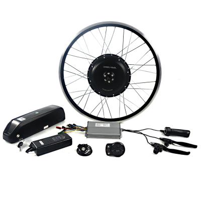 China Greenpedel Hub Motor Cheap Conversion Wheel Electric Bike 48V 1500W Kit With Battery Fit: Rear Fork 135mm for sale