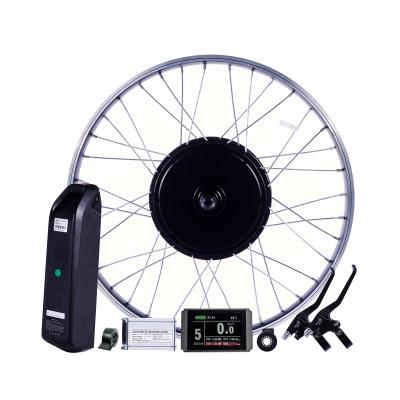 China Powerful factory price 48v 1500w BLDC hub motor electric bike conversion kit 24