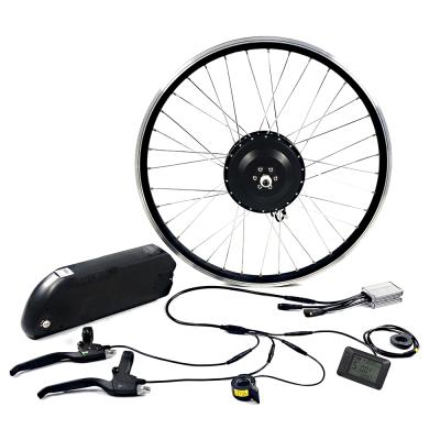 China Greenpedel 36v 48v 350w 500w 750w geared hub motor fat tire electric bike kit with 16