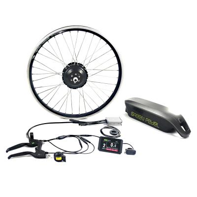 China Cheap Greenpedel 250w 350w Electric Bicycle Conversion Kit With Battery G-24 for sale