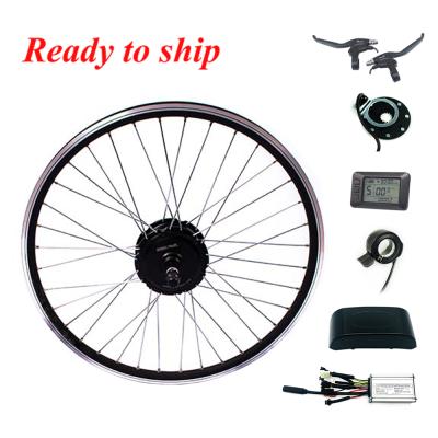 China Greenpedel 36v 250w brushless hub motor 20 inch 20 inch rear wheel diy electric bicycle conversion kit for sale