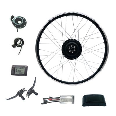 China Greenpedel e-bike motor 36v 350w 28 inch 28 inch rear wheel brushless electric bicycle motor kit for sale