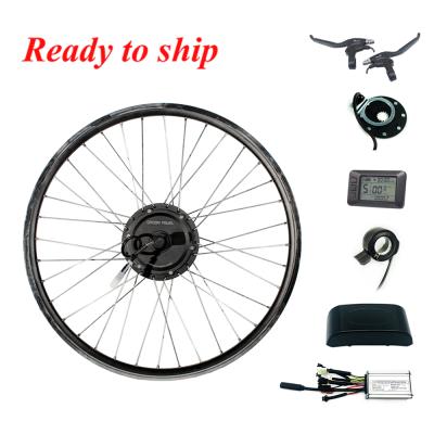 China Greenpedel 36v 48v 28 inch rear wheel electric bike conversion kit 500w other 28 inch electric bicycle parts for sale