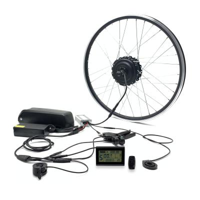 China Greenpedel 28 inch wheel ebike 48v 750w rear fitted electric bike motor conversion kit 20