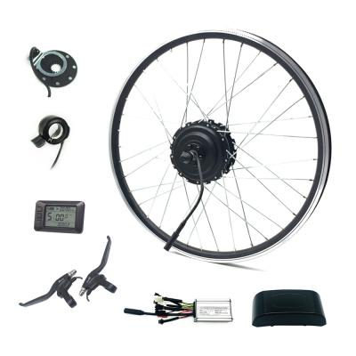 China Greenpedel e-bike 48v 750w 26 inch rear wheel motor high quality kit for 26 inch electric bike for sale