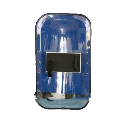 China PC transparent (police transparent army polycarbonate military anti riot shield for sale