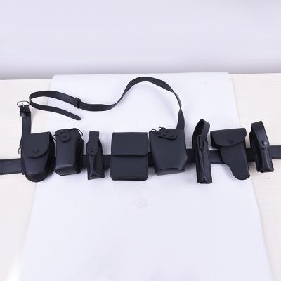 China Customized Feature Hot Sale Police Duty Nylon Tactical Belt and Accessory Pockets for sale