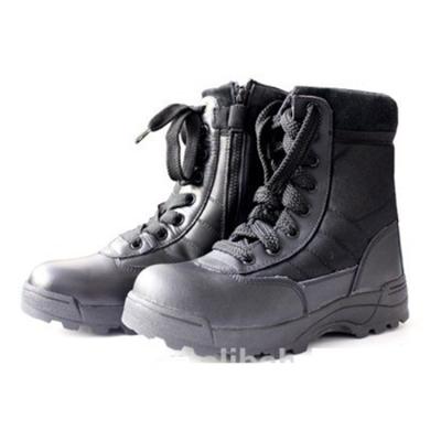 China Leather Army Military Leather Boots for sale