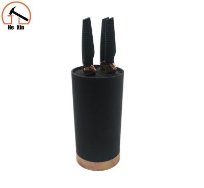 China Sustainable Plastic Universal Knife Block With PP Straw for sale