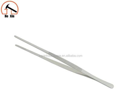 China Sustainable Stainless Steel Cooking Tweezers Cooking Tongs for sale