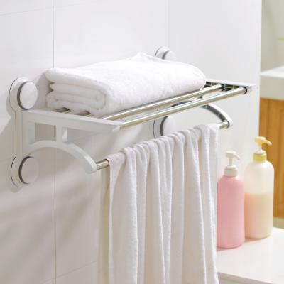 China High Quality Super Suction Cup Style Suction Cup Bathroom Towel Rack for sale