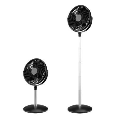 China 360 Degree Foldable Convenient Telescopic Dual Function Folding Fan Adjustment Floor Stand Wireless Fan for sale