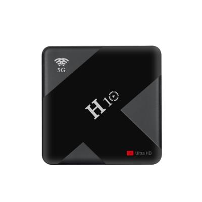 China Tech Support T96 Android 9.0 Set Top Box H10 Network Player Tvbox 2020 4GB+64GB Wifi 6k HD Box H10 Android TV Box for sale