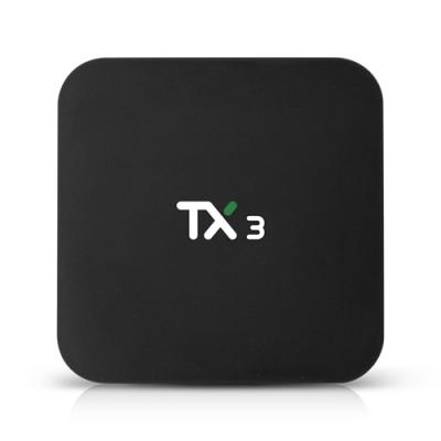 China Android TVBOX TX3 Air Digital Satellite Receiver Set Top Box TX3 (S905X3) Amlogic S905X3 4GB+32GB Android 9.0A for sale