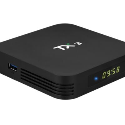 China Android TVBOX TX3 Air Digital Satellite Receiver TX3 Set Top Box (S905X3) Amlogic S905X3 4GB+64GB Android 9.0A for sale