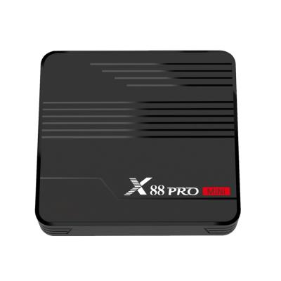 China New BOX X88 PRO TV Set Top Box X88 Mini 2GB 16GB 4GB 32GB Android TV 9.0 Mini Android TV BOX S905X3 Chip Android for sale