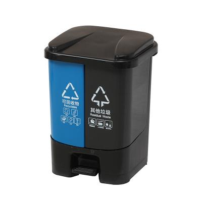 China Wholesale superdry viable 50l outdoor dustbin trash can with modern lid dustbin for sale