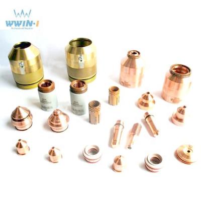 China Cutting Metal Kjellberg Plasma Cutter Torch Consumable Electrode Nozzle for sale