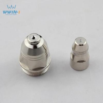 China Cutting Metal Plasma Cutting Torch Parts P80 Electrode Nozzle for sale