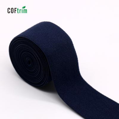 China Fashion brush design effect elastic waistband colorful simple side elastic waistband elastic webbing for garment for sale