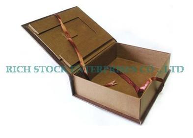 China leather book boxes,gift boxes for sale