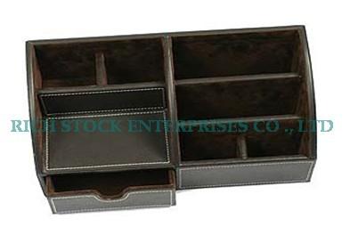 China Leather Storage Box，leather box,packing box for sale