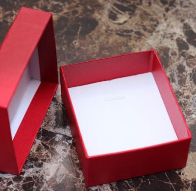 China Red paper pendant boxes, red pendant boxes, wholesale pendant boxes,paper necklace boxes for sale