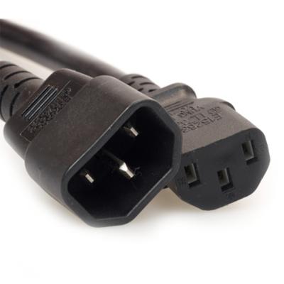 China Industrial Equipment Factory U&L 6 FT C19 C20 PDU Connector Splitter Mining Power Cords Power Cable IEC C13 C14 for sale