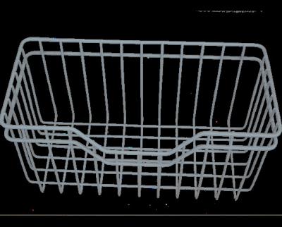 China Customized Metal Wire Fridge Basket Freezer Storege Hanging Basket Low-tenperature-resistant for sale