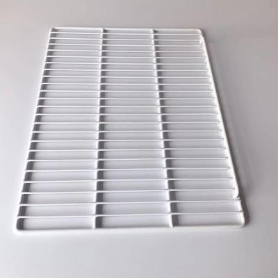 China Environmental Friendly Factory Outlet Commercial Fridge Shelves White Color Stainless Steel Rack for sale