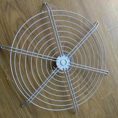 China Eco - Friendly Silver Color Metal Fan Guard For Ventilation Fan Protection for sale