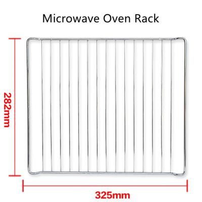 China Eco-friendly Outlet Microwave Oven Factory Rack Indoor Stainless Steel Barbecue Grill Rack for sale