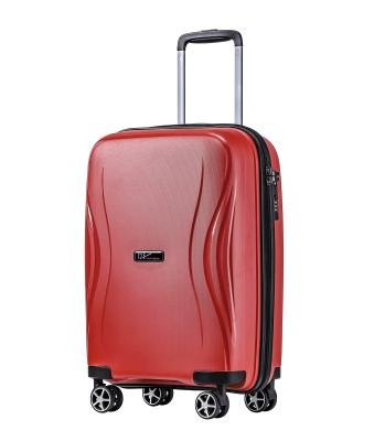 China PP Taizhou Double Air Wheel Luggage Trolley Filter Mount Travel Bag Luggage Maletas Suitcase for sale